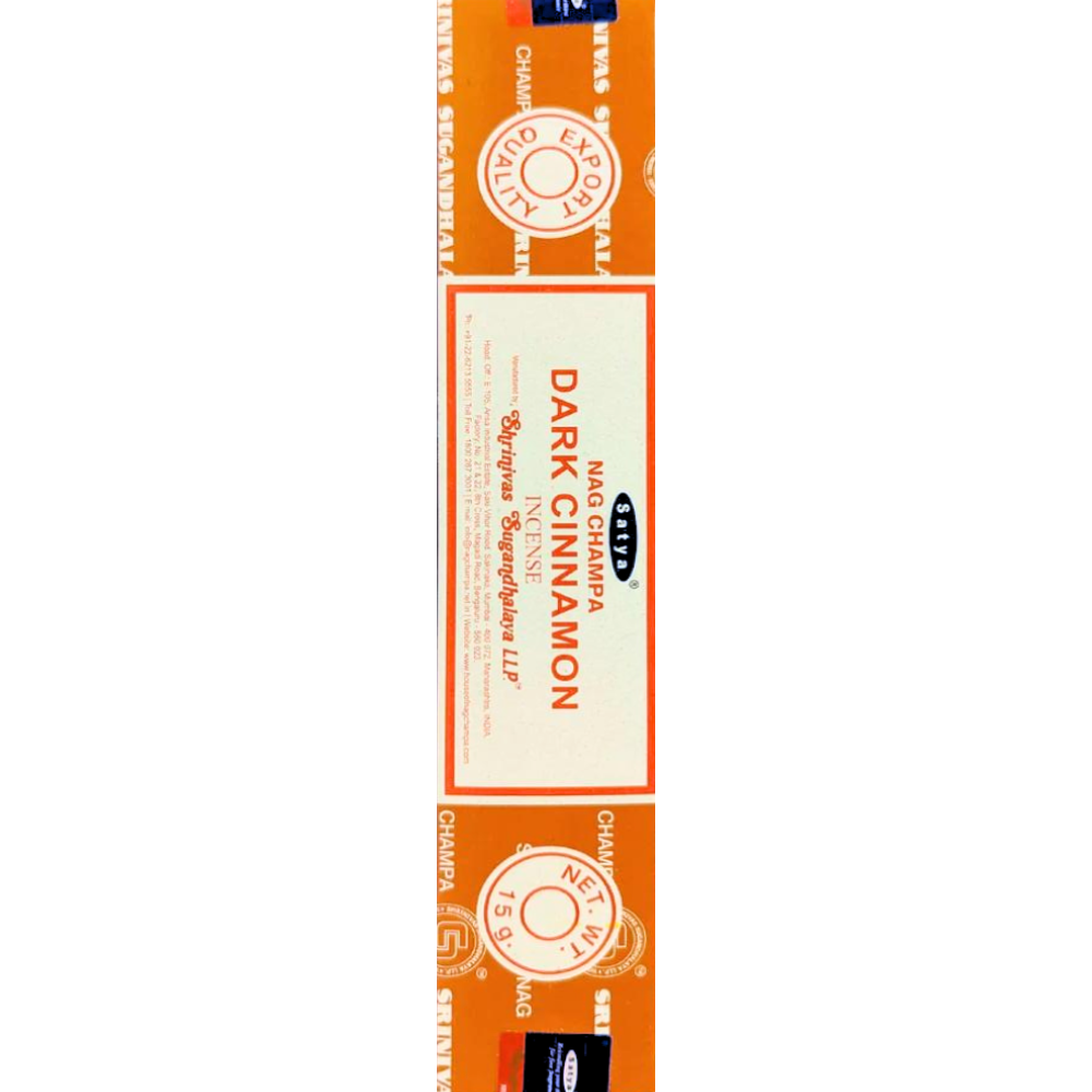 Dark Cinnamon SATYA Incense Sticks