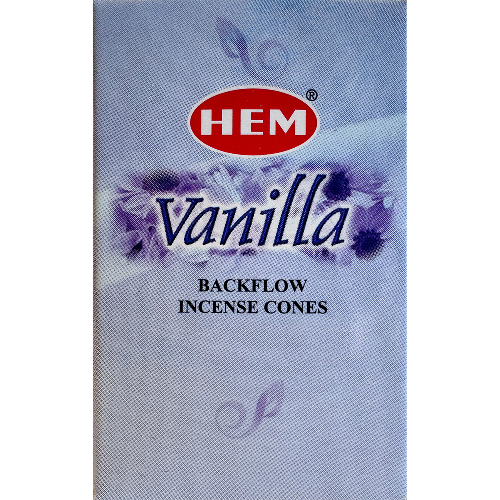 Vanilla Backflow Incense Cones