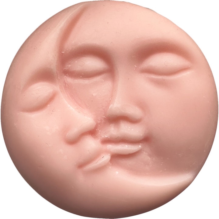 Moon Face Candle