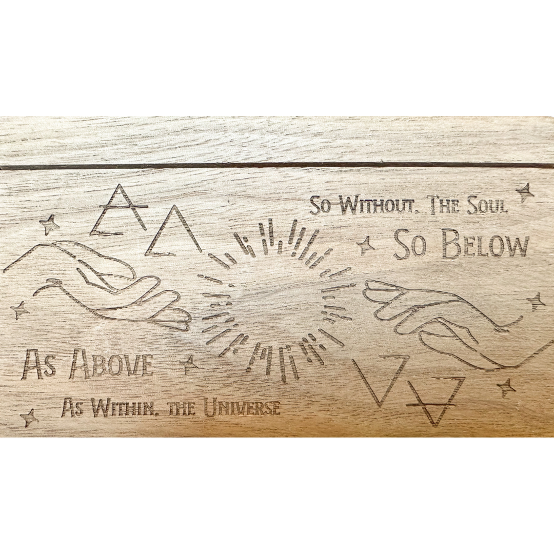 As Above, So Below Card Stand [PREVIOUSLY-LOVED]