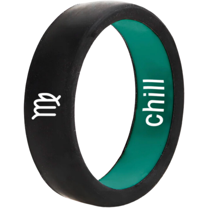Chill / Virgo Zodiac Flip Ring