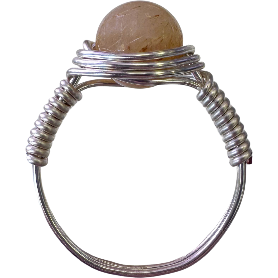 Gold Rutile Ring