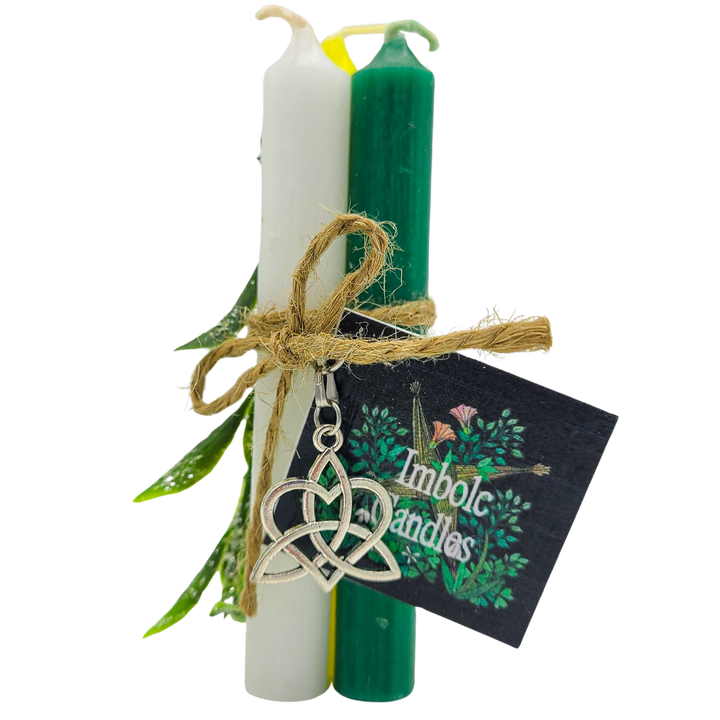 Imbolc Bundle Ritual Candles (4")