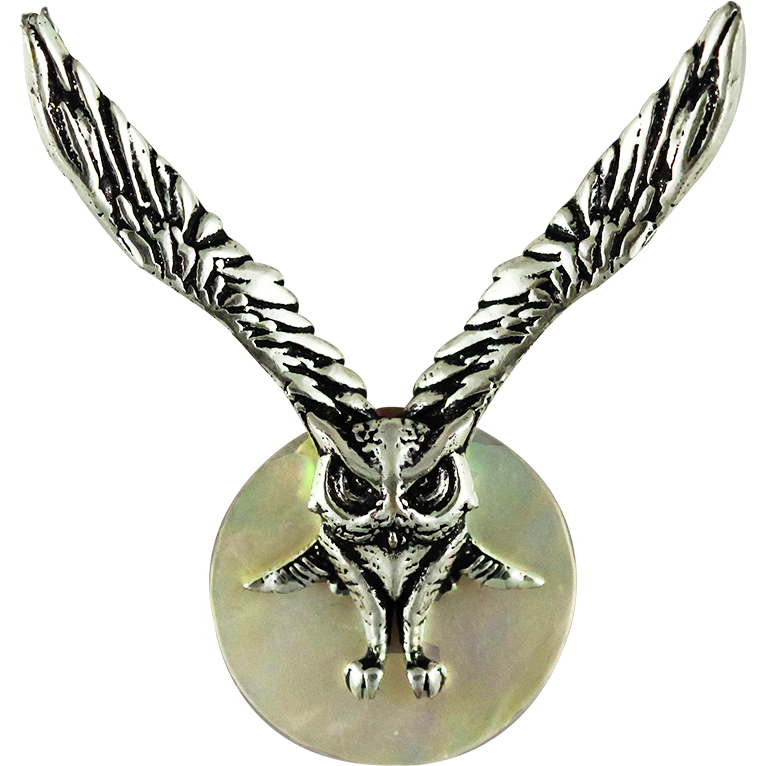 Lammas Moon Owl Necklace