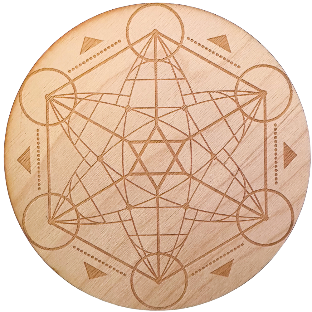 Wooden Metatron Pendulum Board