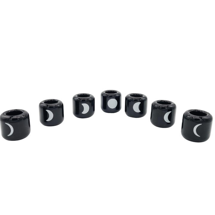 Moon Phases Chime Candle Holder Set