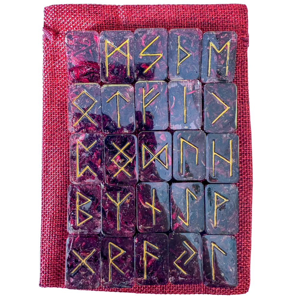 Passion Hibiscus Runes Set