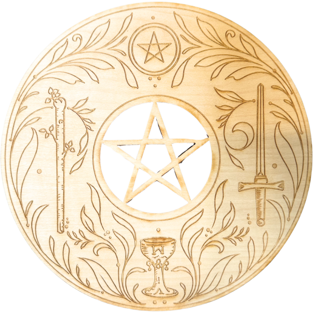 Pentagram Minor Arcana Pendulum Board [PREVIOUSLY-LOVED]