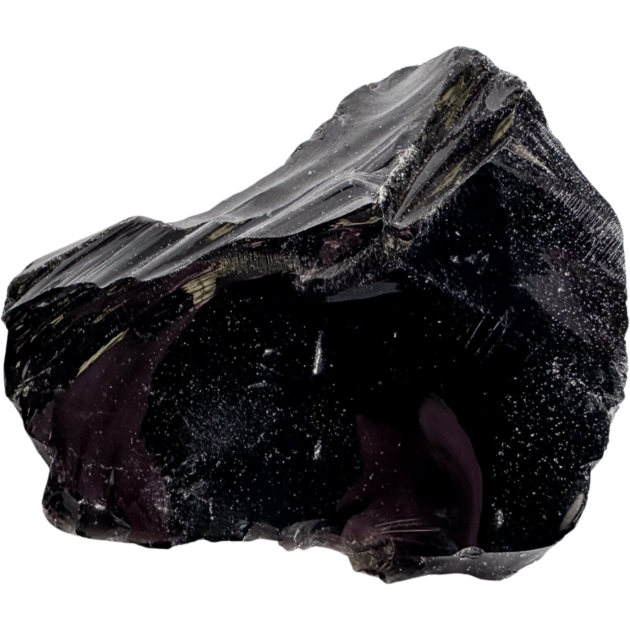 Rough Black Obsidian Chunk