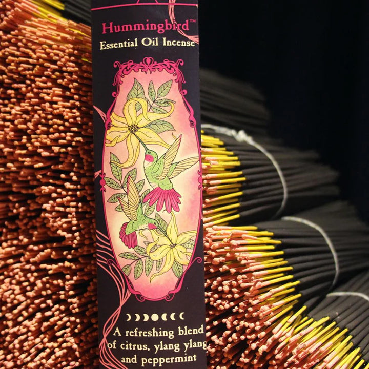 Hummingbird Essential Oil Incense