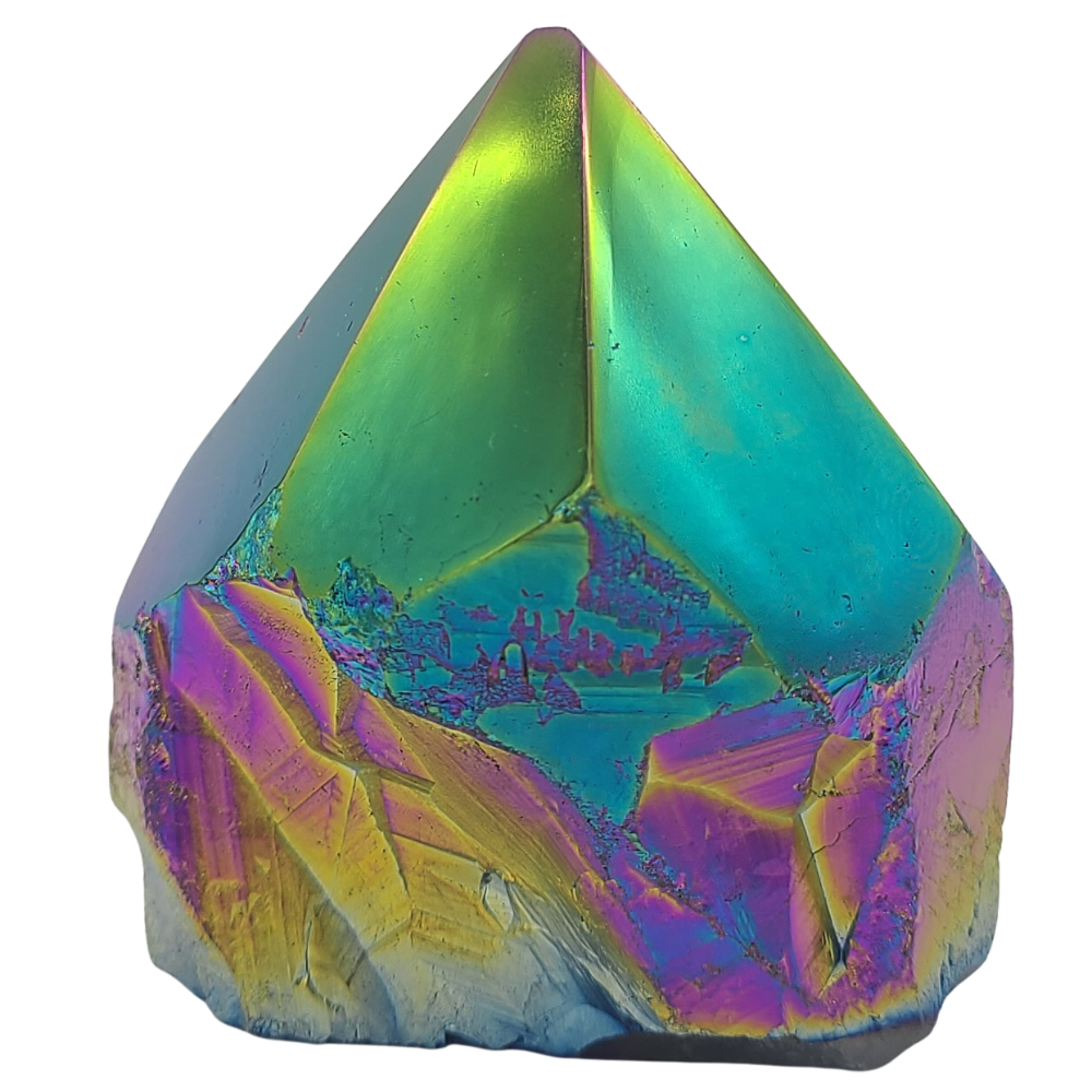 Titanium Amethyst Point