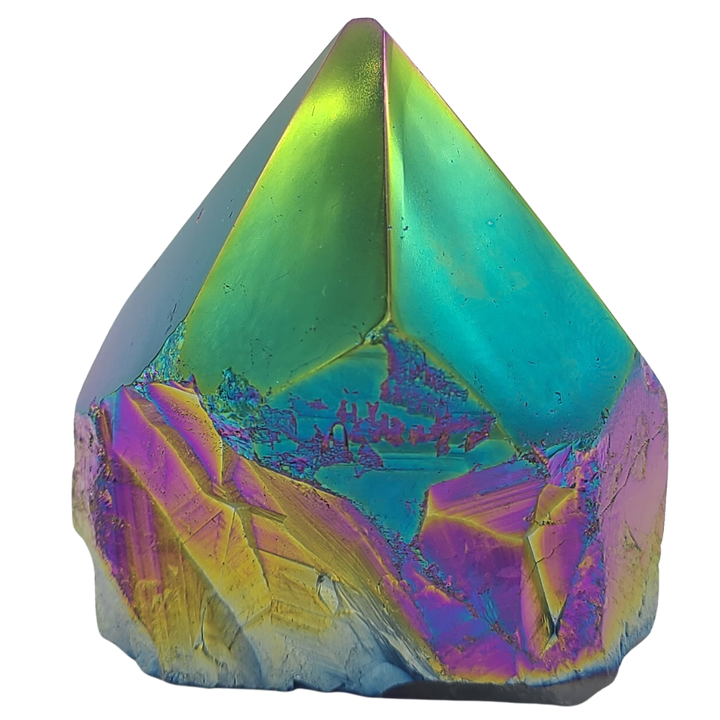 Titanium Amethyst Point