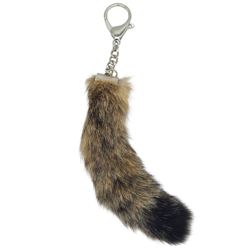 Bobcat Tail Keychain
