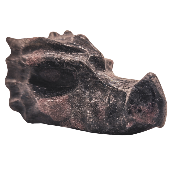 Garnet Dragon Skull