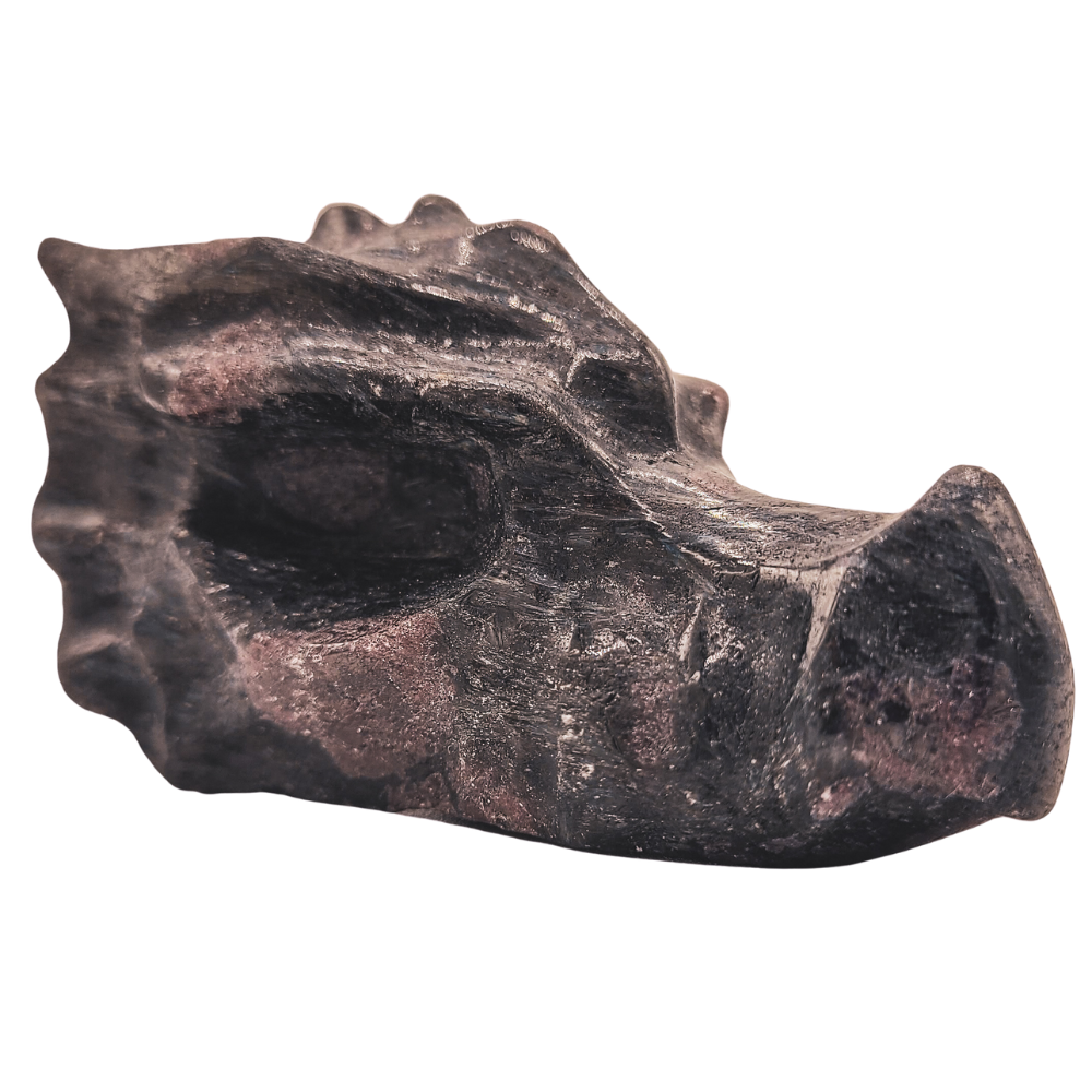 Garnet Dragon Skull