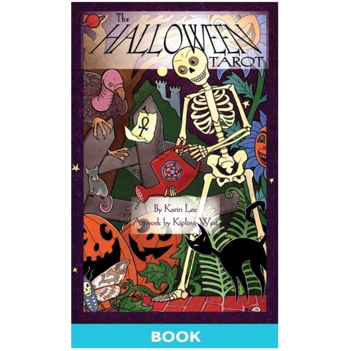 Halloween Tarot with Book