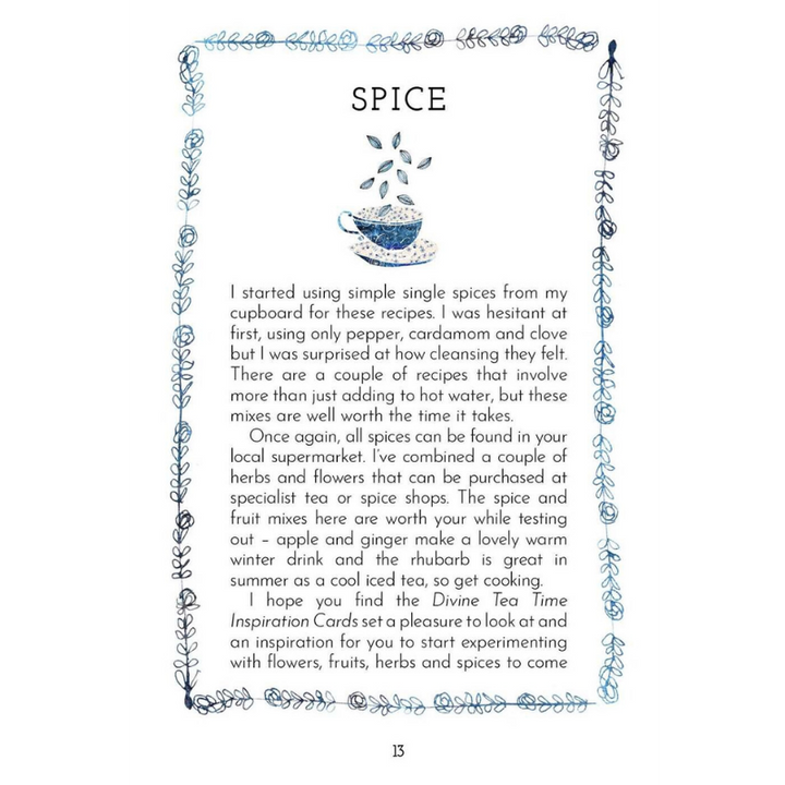 Divine Tea Time Inspiration Cards