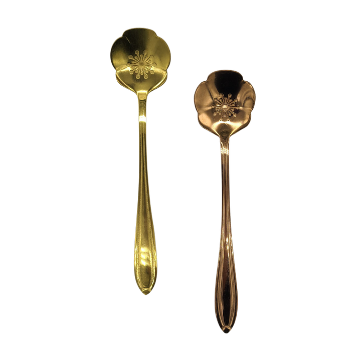 Stainless Steel Flower Spoon