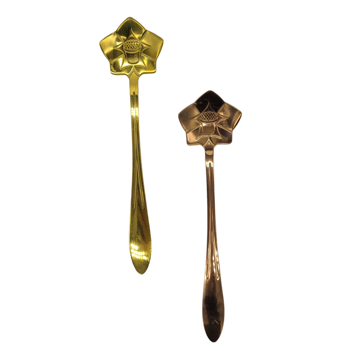 Stainless Steel Flower Spoon